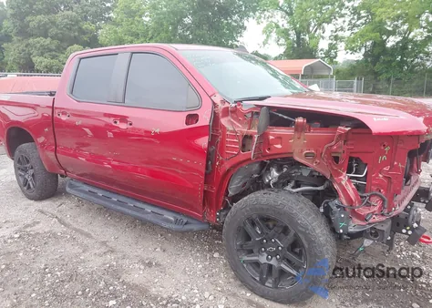 2021 Chevrolet Silverado 1500 4Wd Short Bed Lt Trail Boss z USA, uszkodzony, nr VIN 1GCPYFED3MZ402442